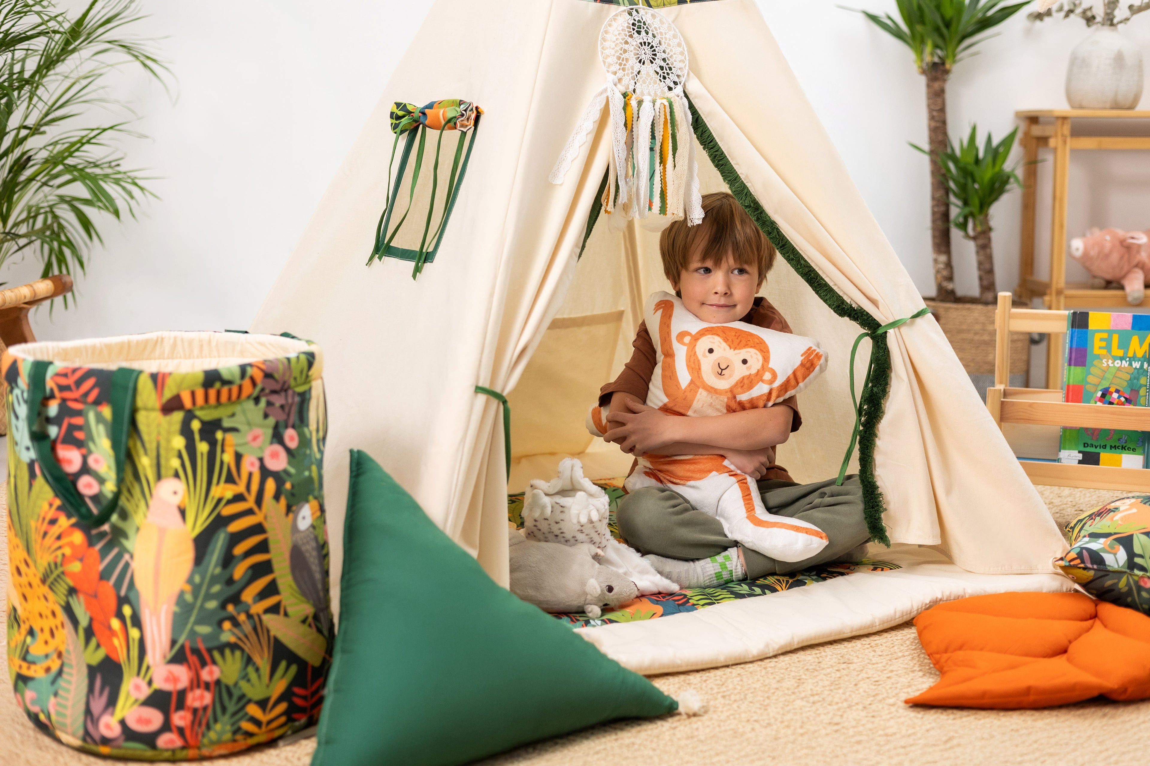 Kids Tipi - Jungle Fun