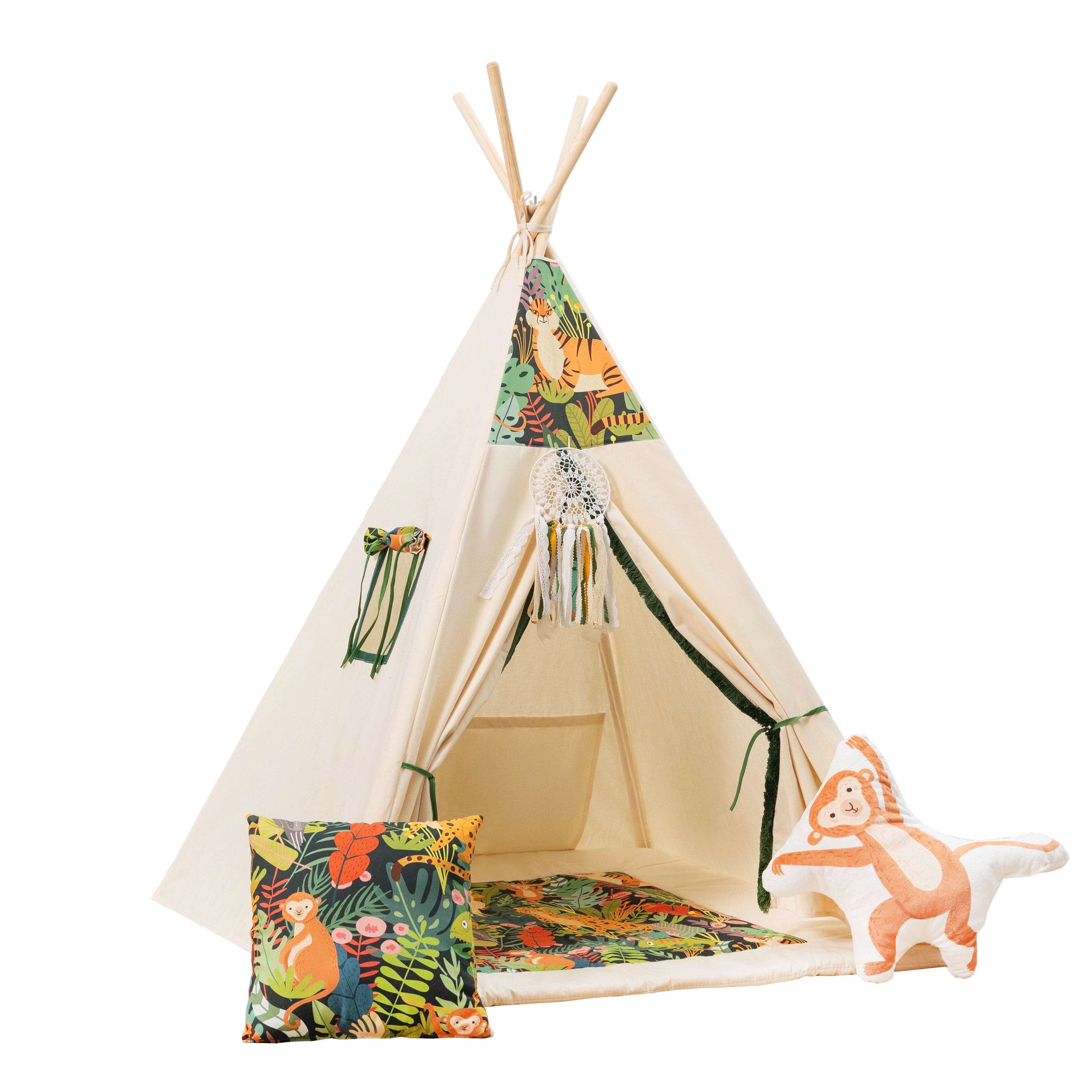 Kids Tipi - Jungle Fun