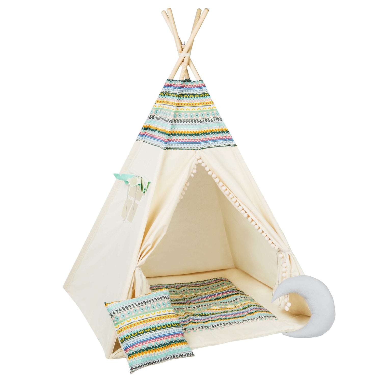 Kids Tipi Tent - Indian Adventure