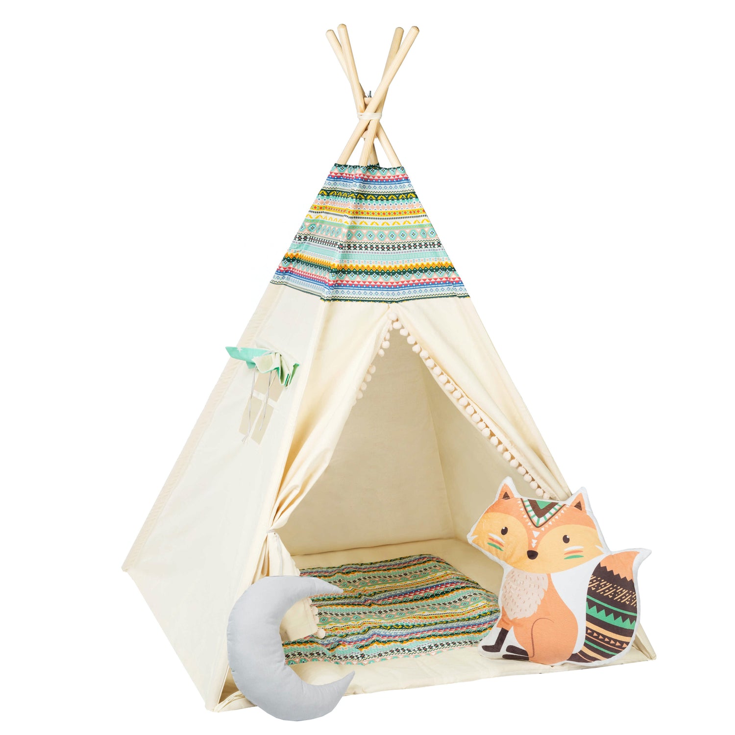 Kids Tipi Tent - Indian Adventure