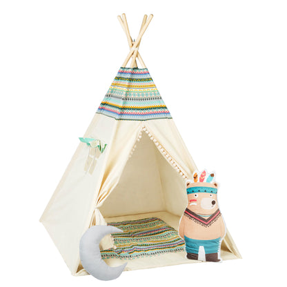 Kids Tipi Tent - Indian Adventure