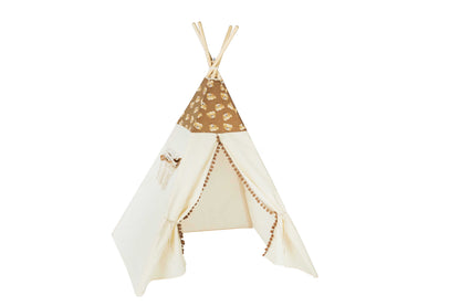 Kids Tipi Tent - Teddy Bear