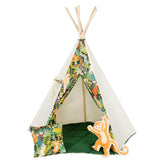 Jungle Tipi Tent | Tipi Tent Jungle | Jungle Tent | Tipi Tent for Kids | Kids Tipi Tent | Tipi Tent for Babies and Toddlers | JUNGLE Tipi Tent for Boys & Girls | 