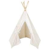 Flowers Tipi Tent | Tipi Tent Pink | Tipi Tent for Kids | Kids Tipi Tent | Tipi Tent for Babies and Toddlers | Pink Tent with Flowers | Tipi Tent | Tipi Tent for Girls | 