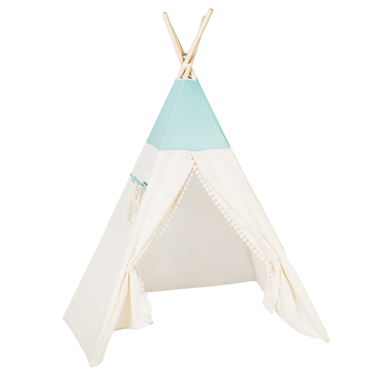 Kids Tipi Tent - Blue Marine