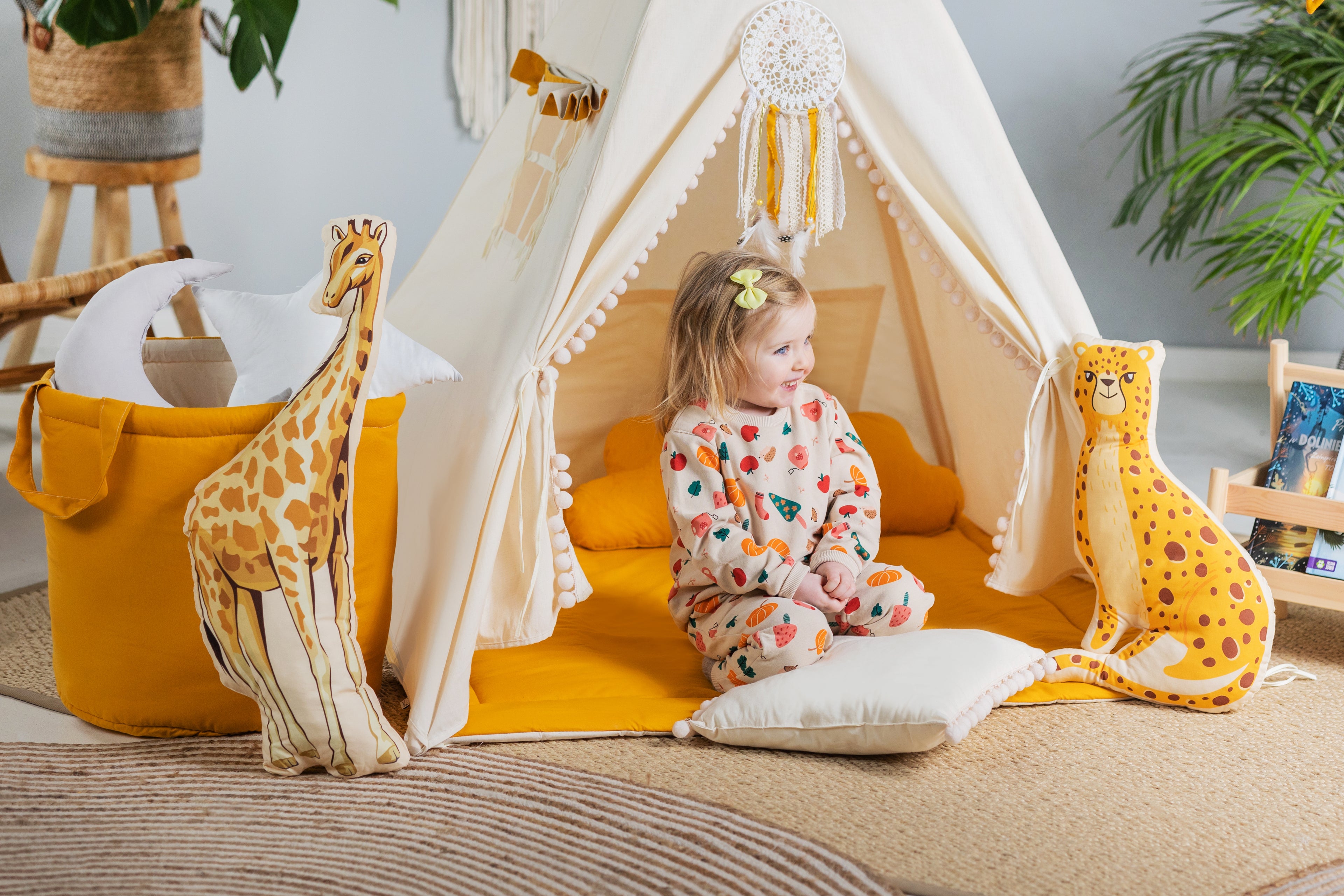 Kids Tipi Tent - Honey Palace