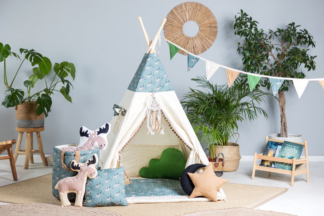 Kids Tipi Tent - Deers