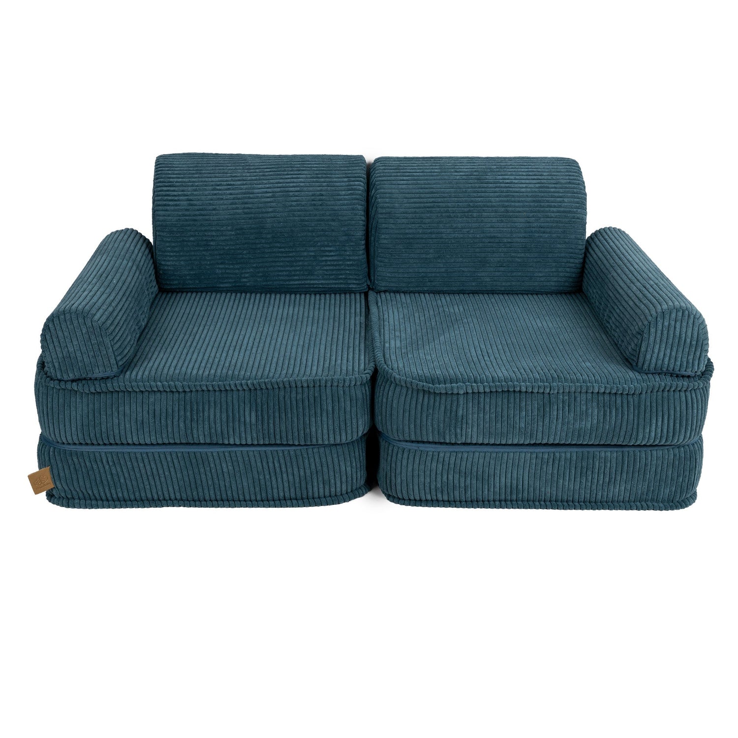 turquoise corduroy play sofa | turquoise corduroy Play Sofa | Play Sofa Kids turquoise corduroy | MeowBaby turquoise corduroy soft play sofa | 