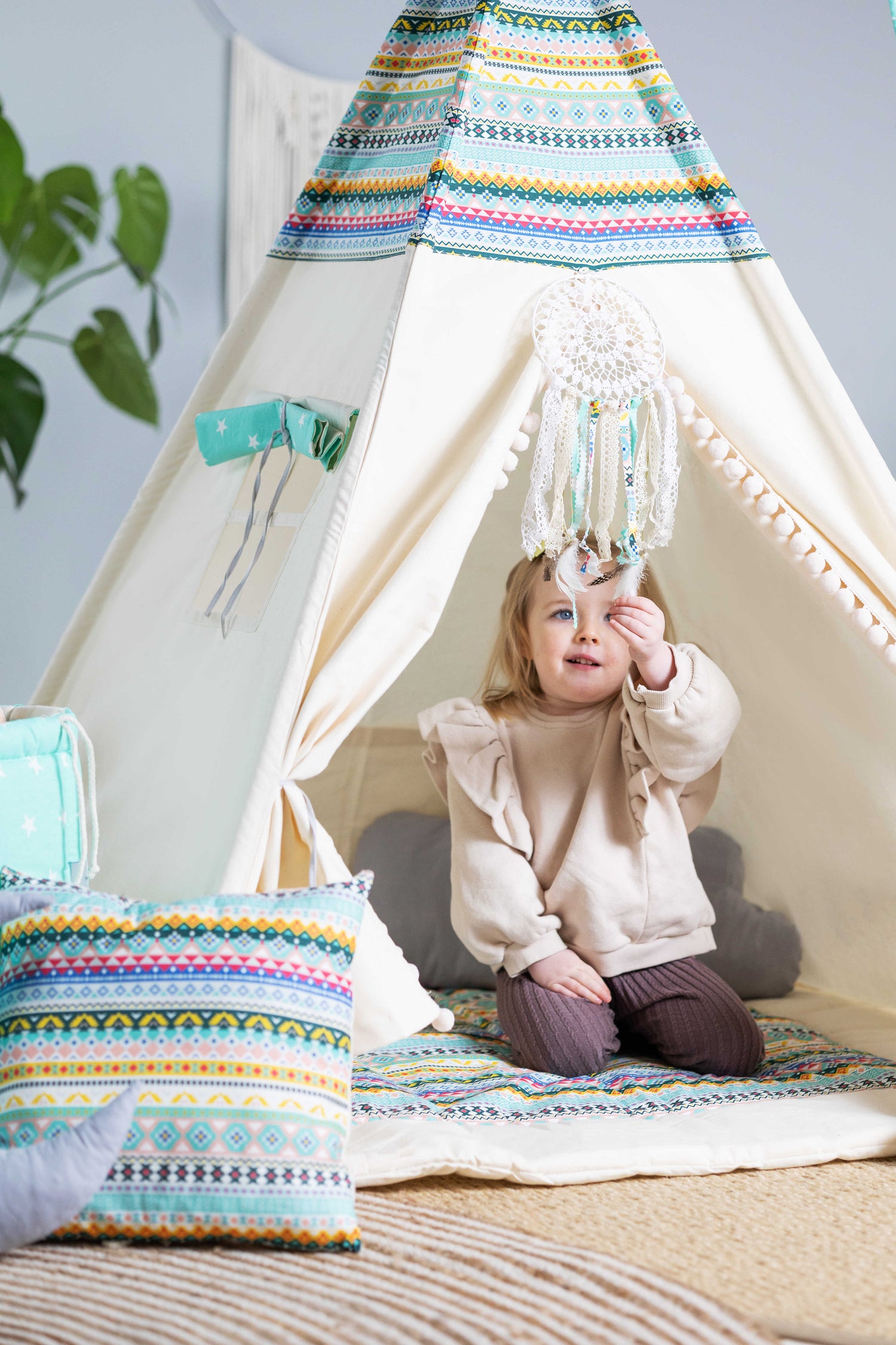 Tente Tipi pour enfants – Aventure indienne