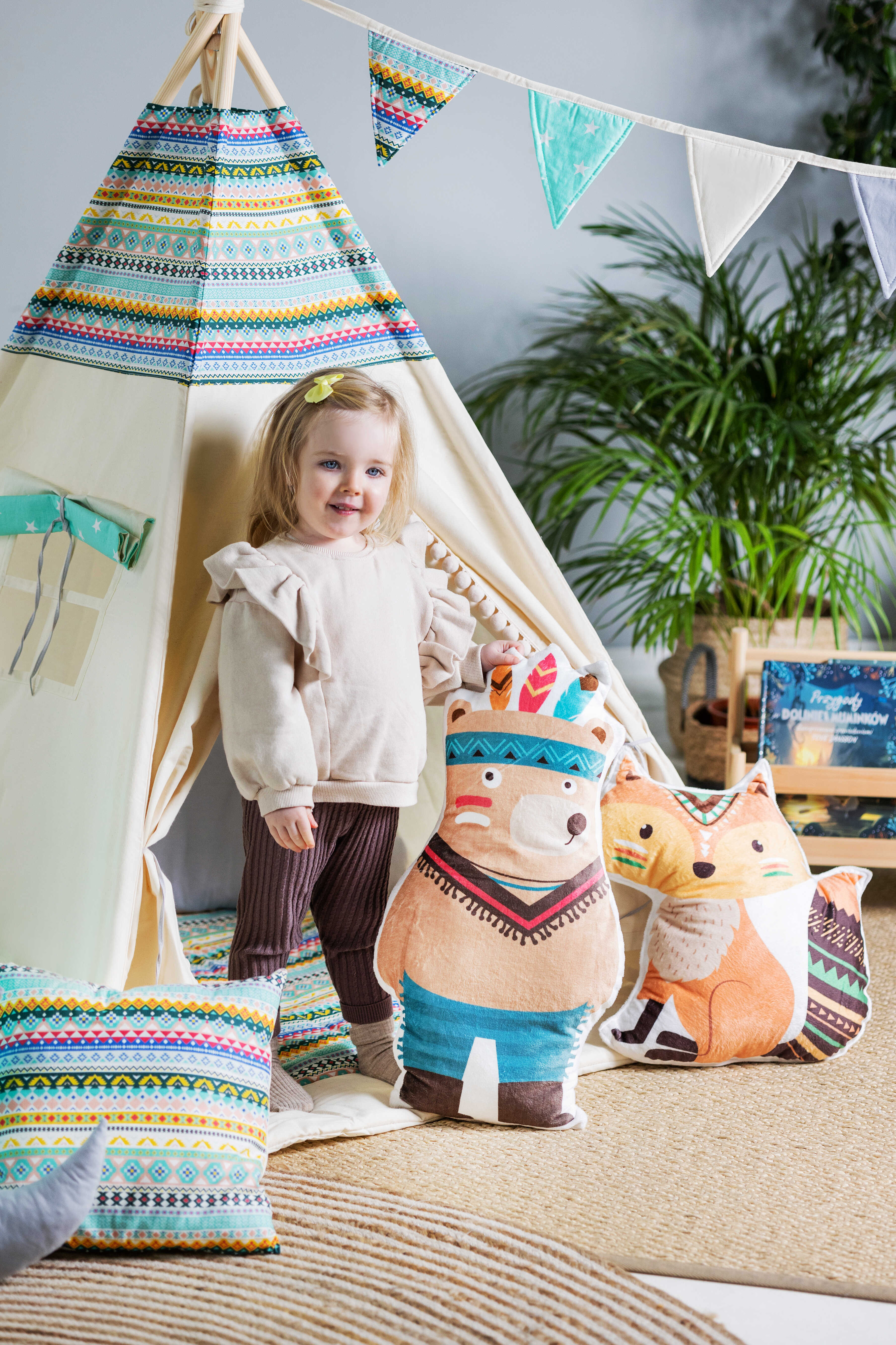 Tente Tipi pour enfants – Aventure indienne