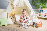 Cream Tipi Tent | Tipi Tent for Kids | Kids Tipi Tent | Tipi Tent for Babies and Toddlers | Cream Tent | Tipi Tent | Tipi Tent for Boys & Girls | 