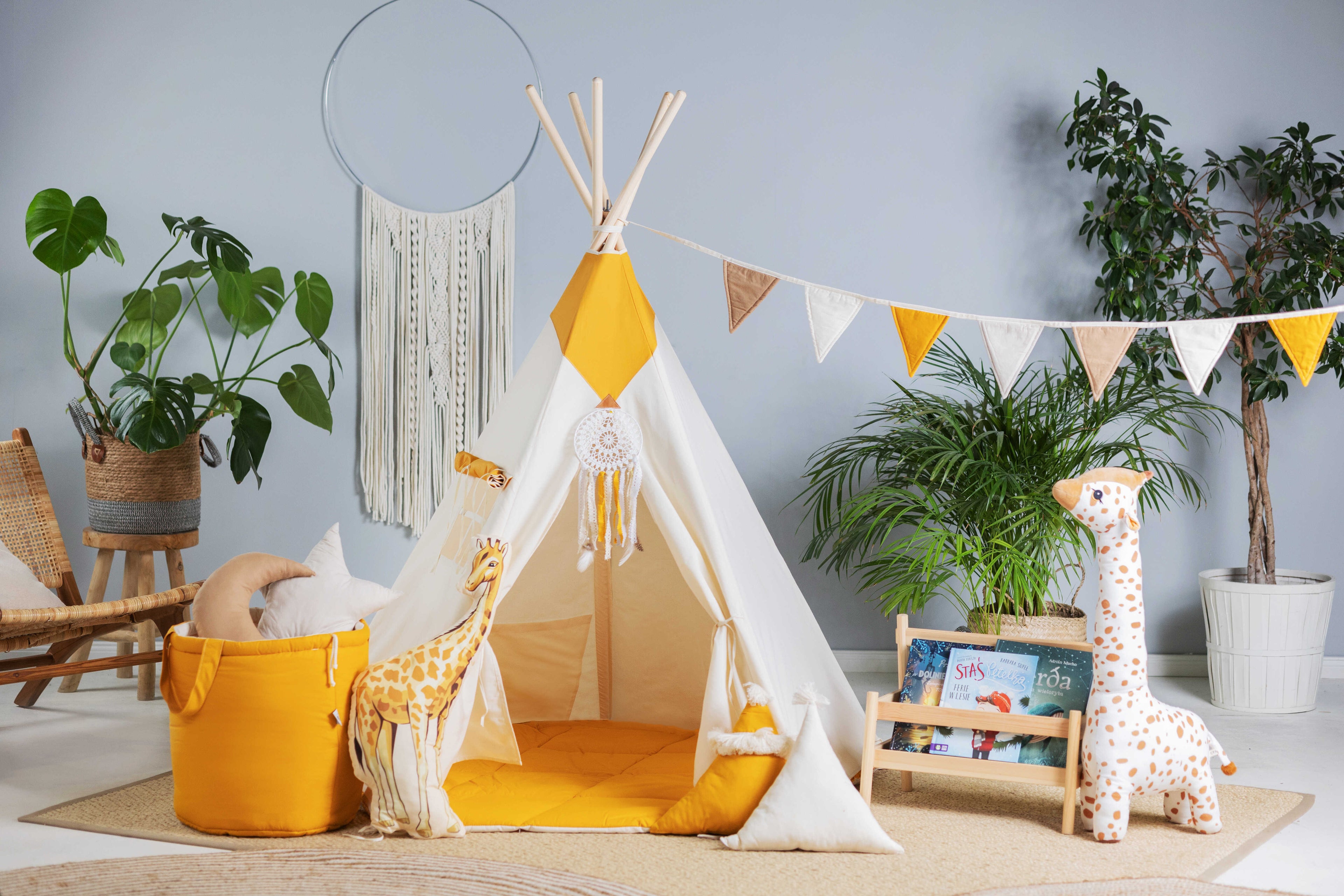 Kids Tipi Tent - The Honey Hut