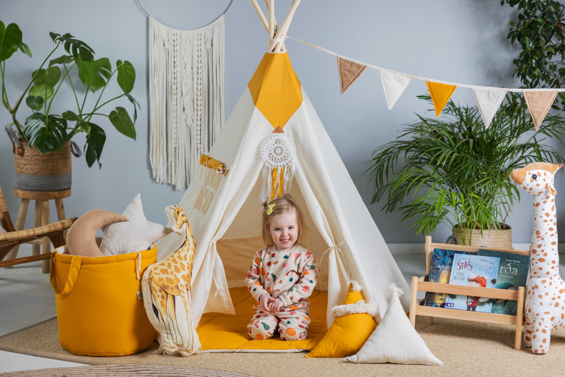 Kids Tipi Tent - The Honey Hut