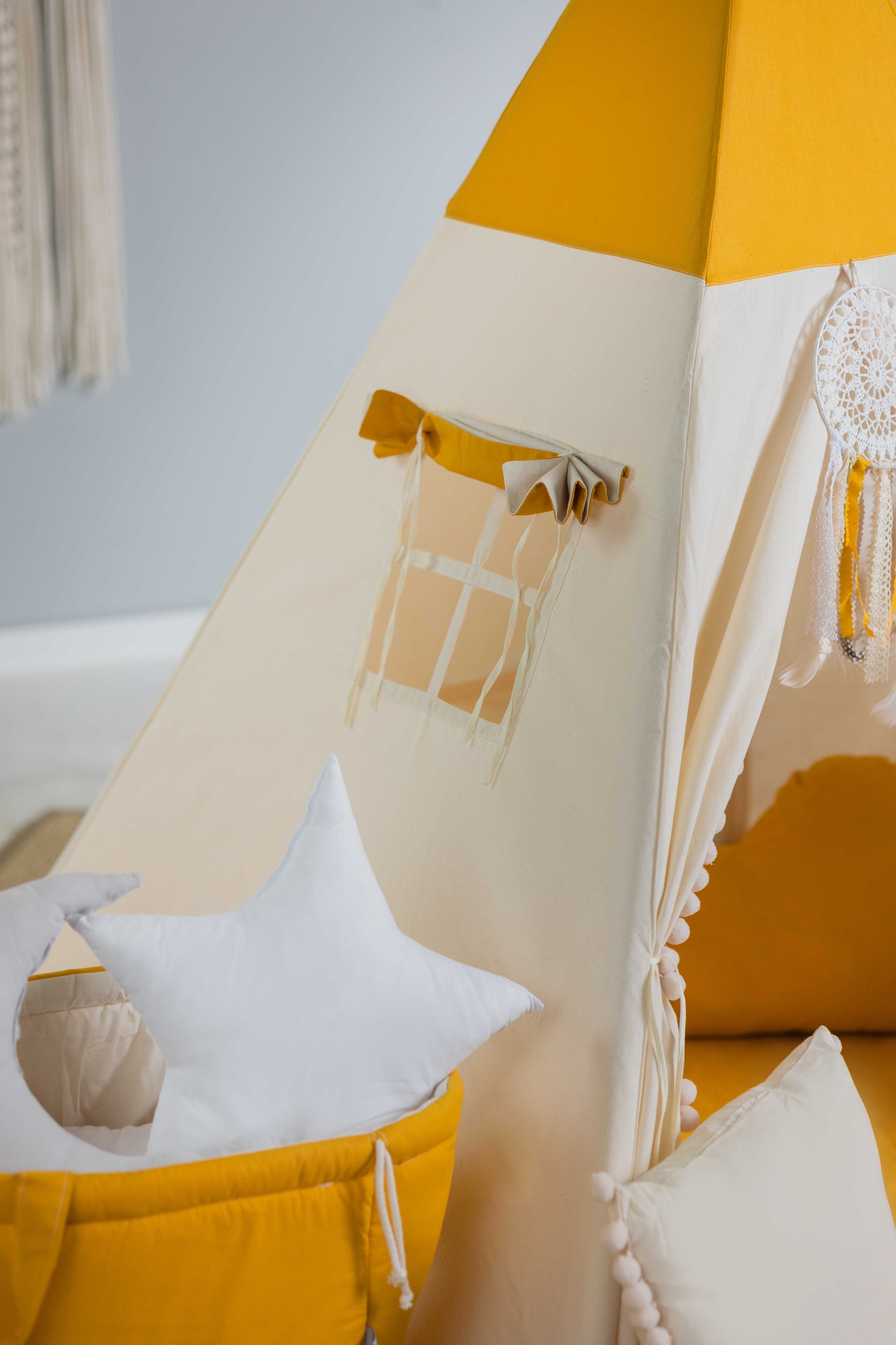 Kids Tipi Tent - Honey Palace