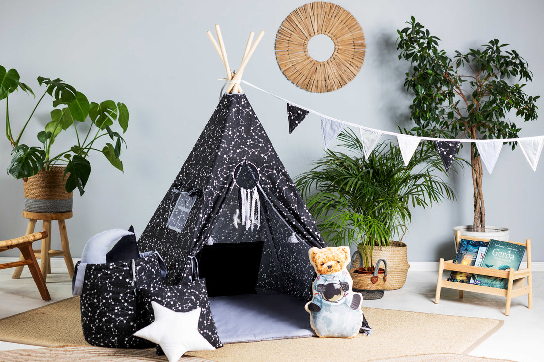 Kids Tipi Tent - Night Stars