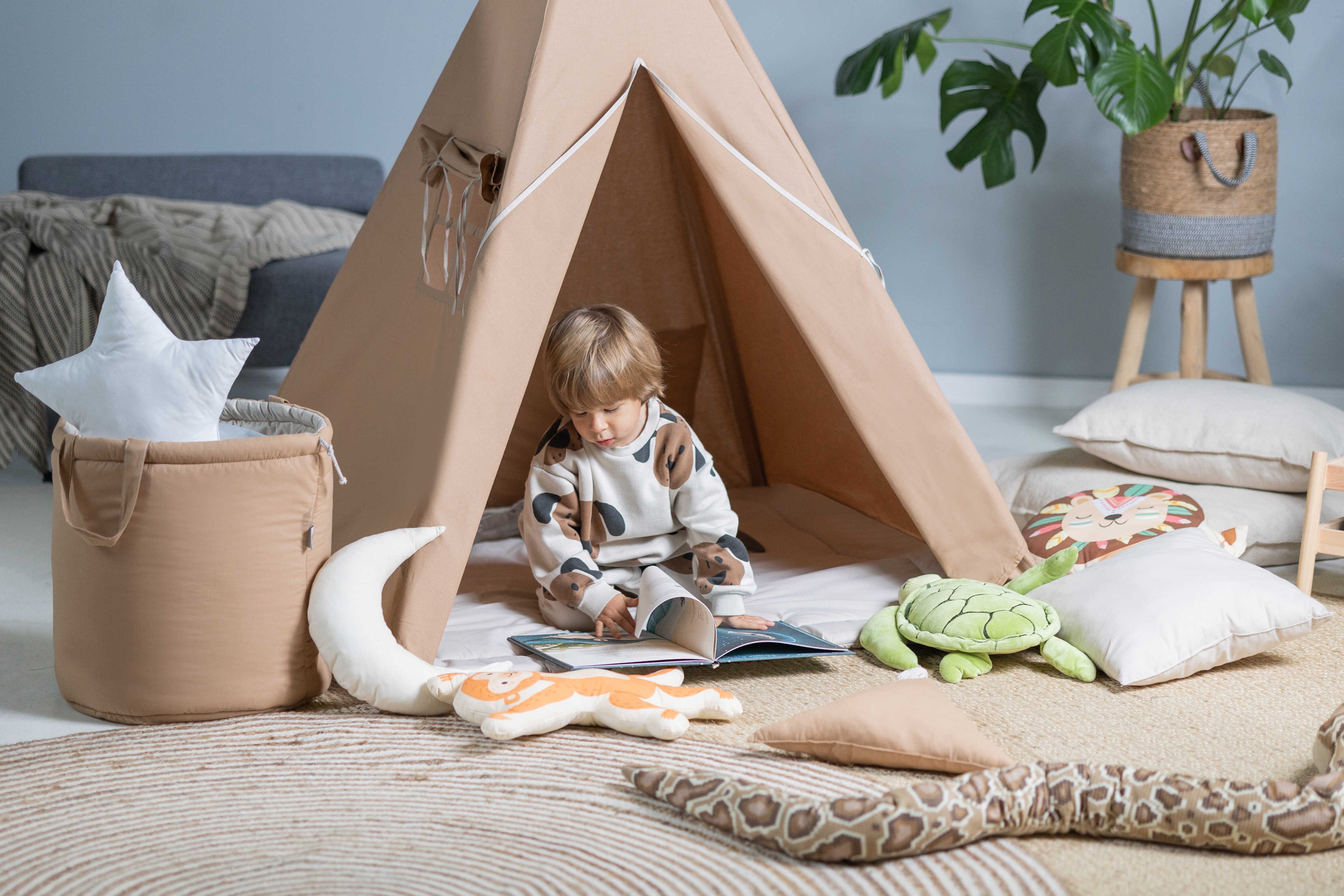 Tente Tipi pour Enfants - Orange Den