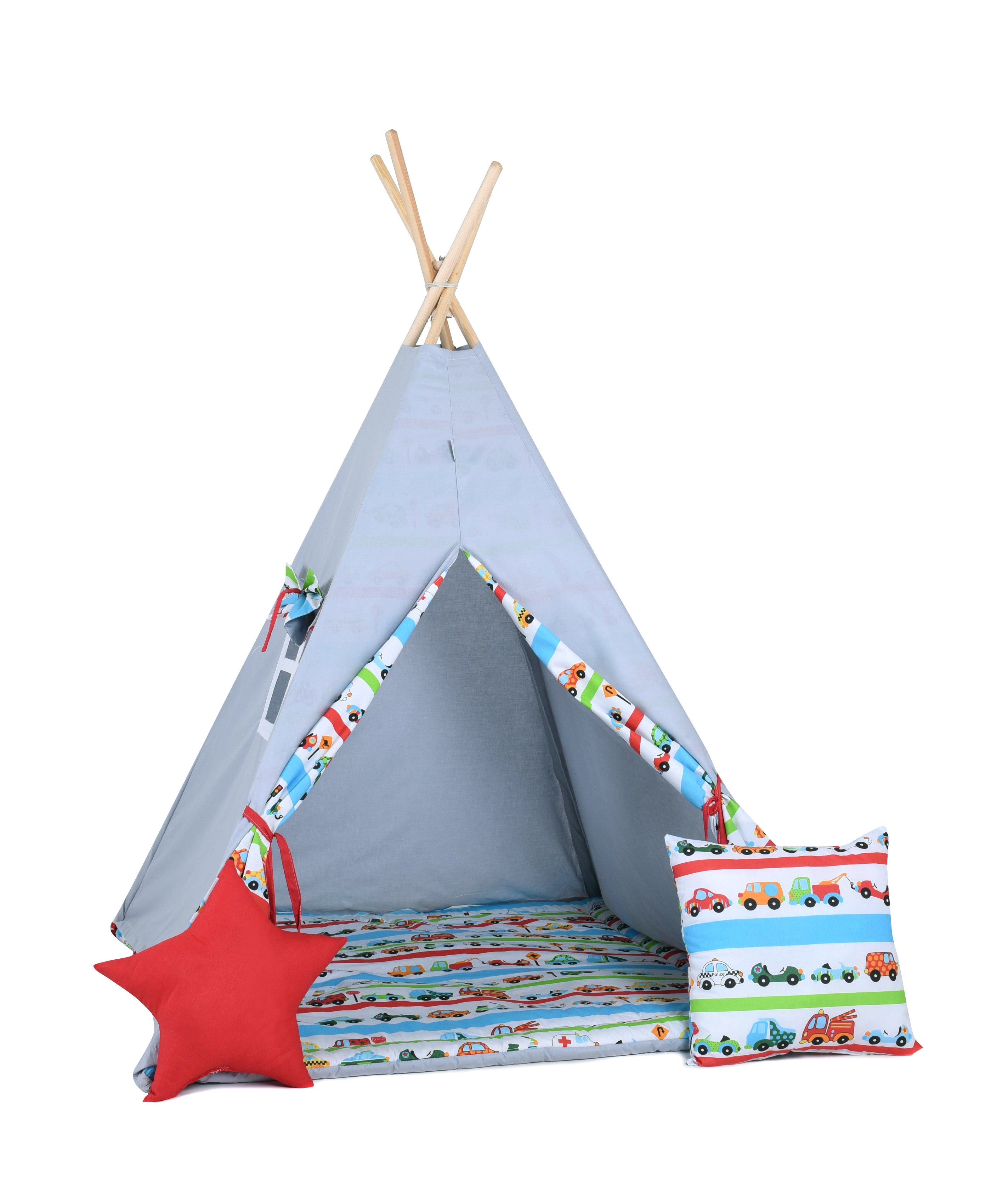 Cars Tipi Tent | Tipi Tent for Kids | Kids Tipi Tent | Tipi Tent for Babies and Toddlers | Tipi Tent with Cars | Tipi Tent | Tipi Tent for Boys