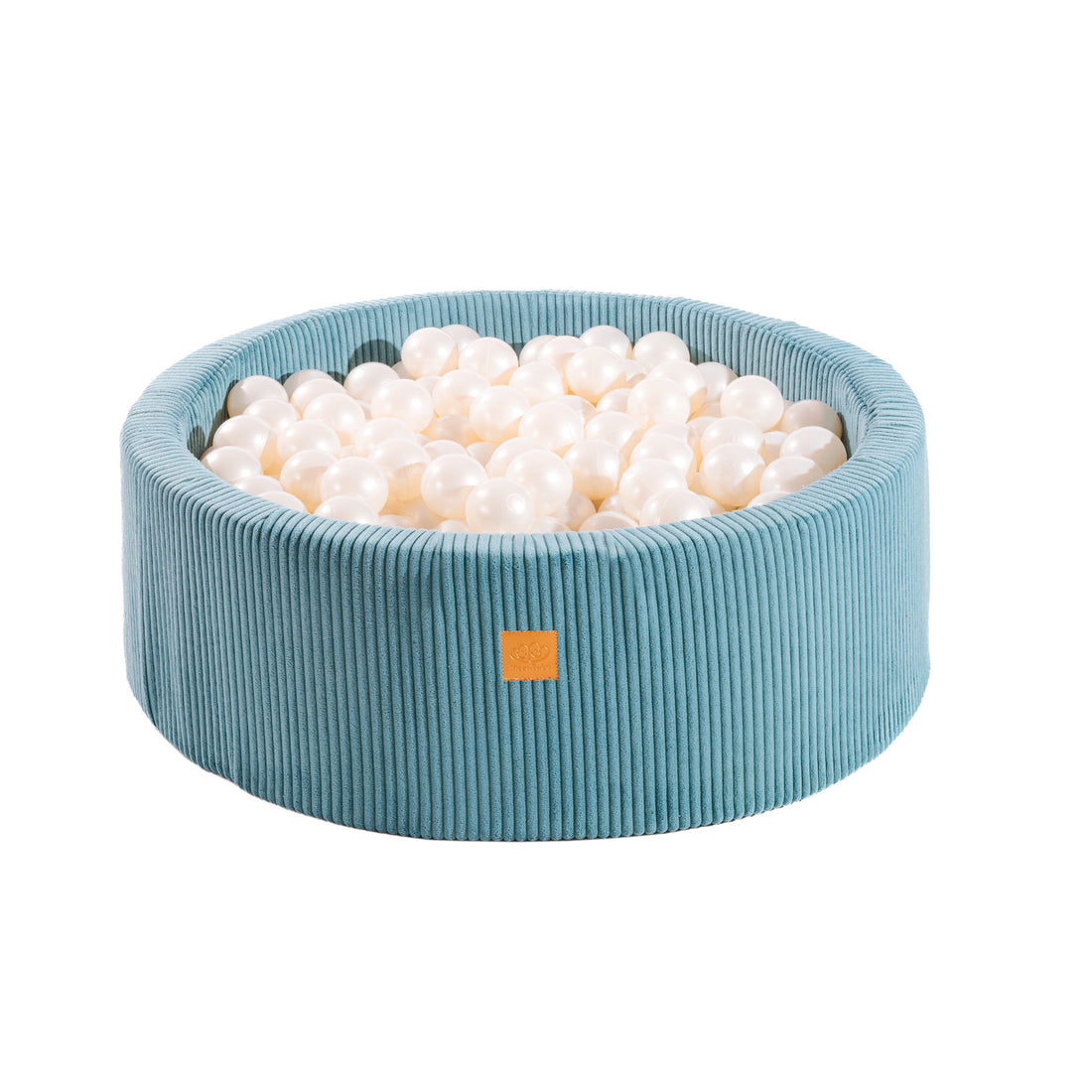 MeowBaby® CORDUROY Turquoise Ball Pit + 250 Balls