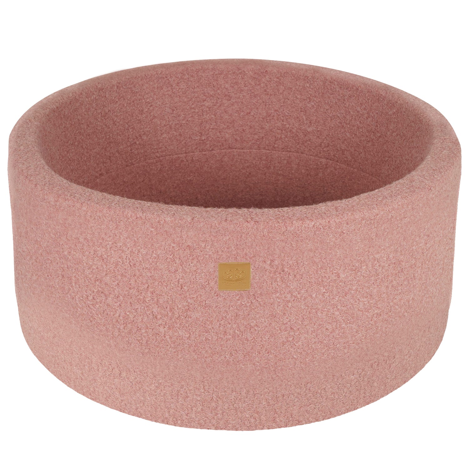 Piscine à Balles MeowBaby® BOUCLE Rose + 300 Balles - 90x40cm