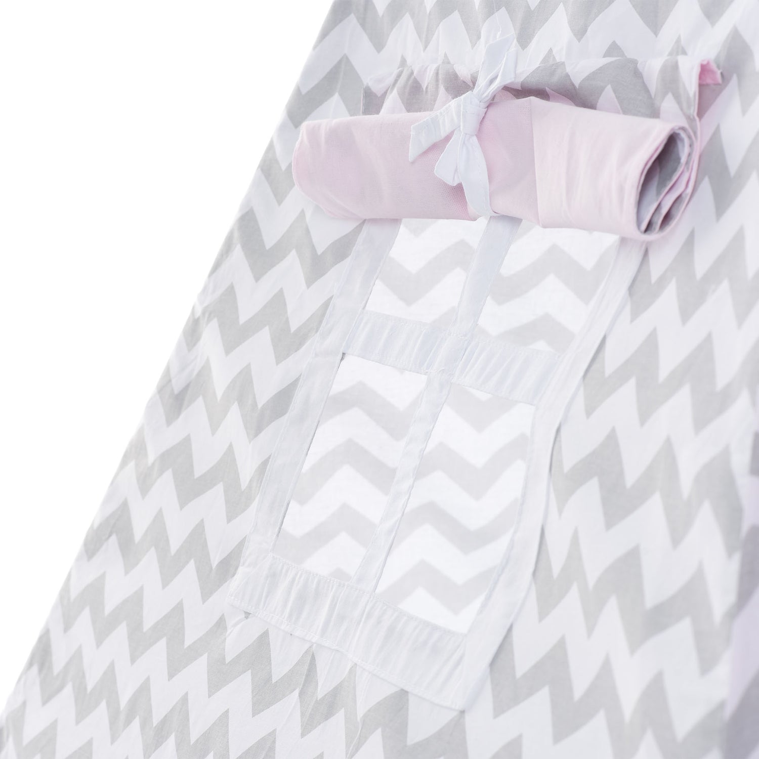 Pink &amp; Grey Tipi Tent | Tipi Tent for Kids | Kids Tipi Tent | Tipi Tent for Babies and Toddlers | Pink Tent | Tipi Tent | Tipi tent for Girls |