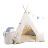 Cream Tipi Tent | Tipi Tent for Kids | Kids Tipi Tent | Tipi Tent for Babies and Toddlers | Cream Tent | Tipi Tent | Tipi Tent for Boys & Girls | 