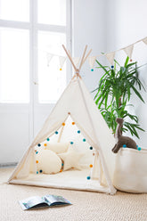 Cream Tipi Tent | Tipi Tent Cream | Tipi Tent for Kids | Kids Tipi Tent | Tipi Tent for Babies and Toddlers | Cream Tent | Tipi Tent | Tipi Tent for Boys & Girls | 