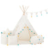 Cream Tipi Tent | Tipi Tent Cream | Tipi Tent for Kids | Kids Tipi Tent | Tipi Tent for Babies and Toddlers | Cream Tent | Tipi Tent | Tipi Tent for Boys & Girls | 