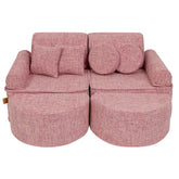 Meowbaby Tangle Pocket Sofa Max Bubblegum Pink