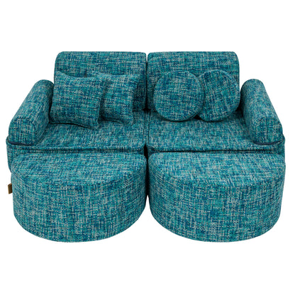 MeowBaby tangle soft play sofa | kids play sofa | modular play sofa for kids 