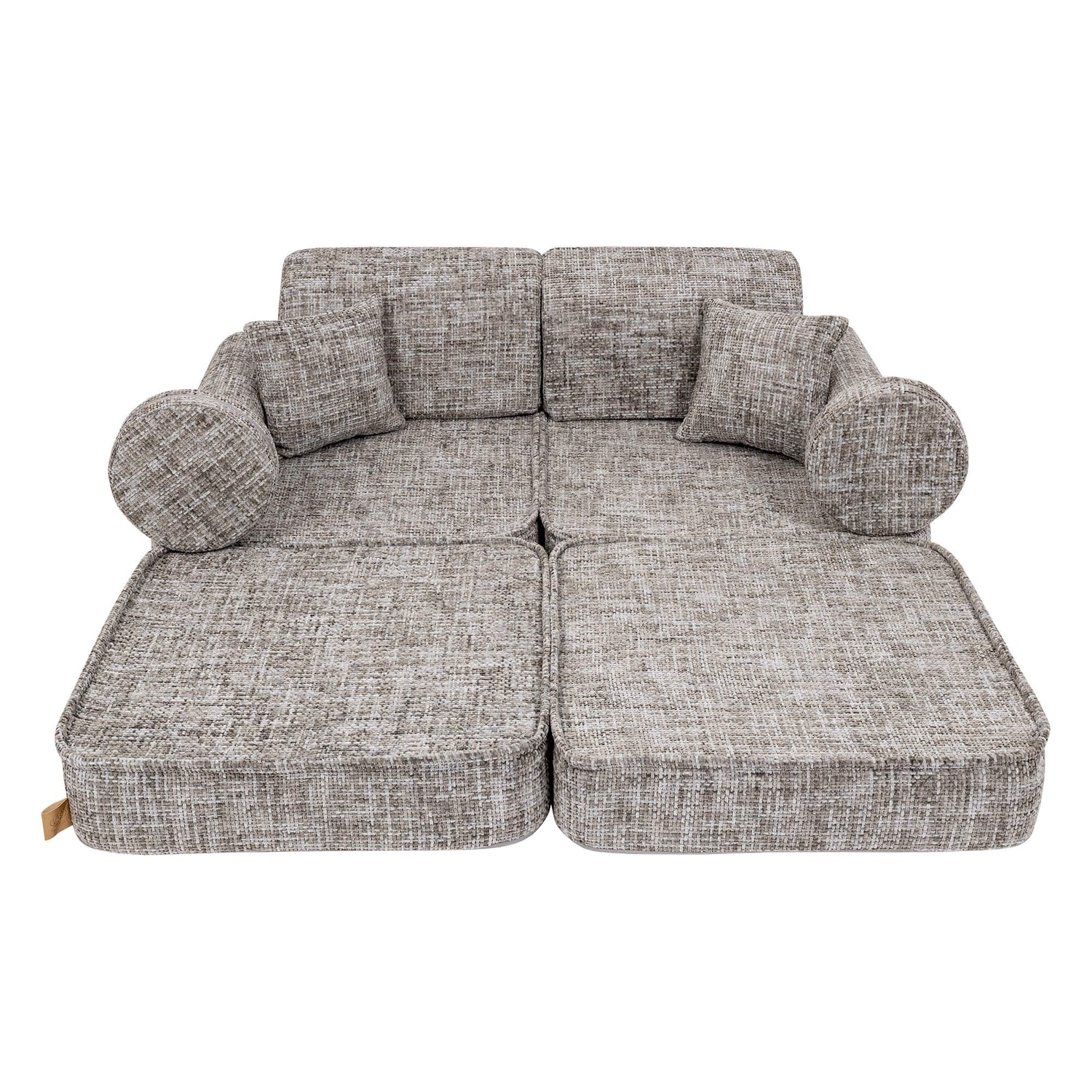 Meowbaby Tangle Pocket Sofa Plus Moon Grey