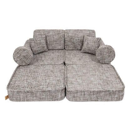 Meowbaby Tangle Pocket Sofa Plus Moon Grey