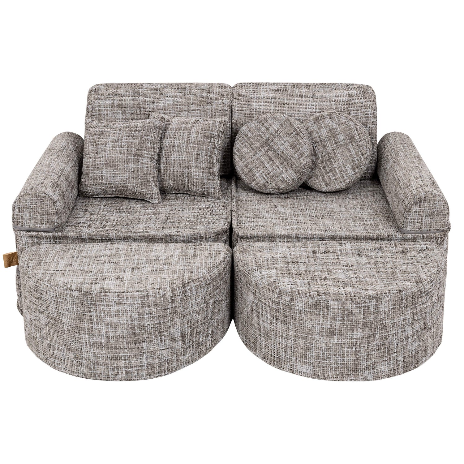 MeowBaby tangle soft play sofa | kids play sofa | modular play sofa for kids 