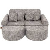 MeowBaby tangle soft play sofa | kids play sofa | modular play sofa for kids 