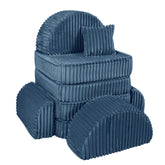 Meowbaby Churros Pocket Sofa Max Midnight Blue