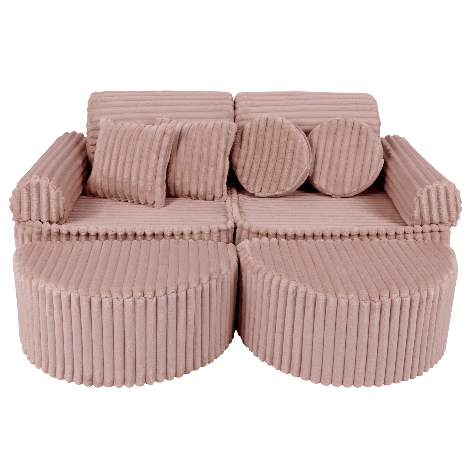 Meowbaby Churros Pocket Sofa Max Ruby Chocolate Pink