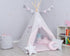 Pink & Grey Tipi Tent | Tipi Tent for Kids | Kids Tipi Tent | Tipi Tent for Babies and Toddlers | Pink Tent | Tipi Tent | Tipi tent for Girls |