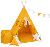 Orange Tipi Tent | Tipi Tent Orange | Tipi Tent for Kids | Kids Tipi Tent | Tipi Tent for Babies and Toddlers | Orange Tent | Tipi Tent | Tipi Tent for Girls | 