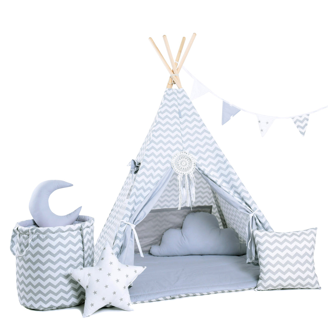 Tenda Tipi per bambini - Zigzag della polizia