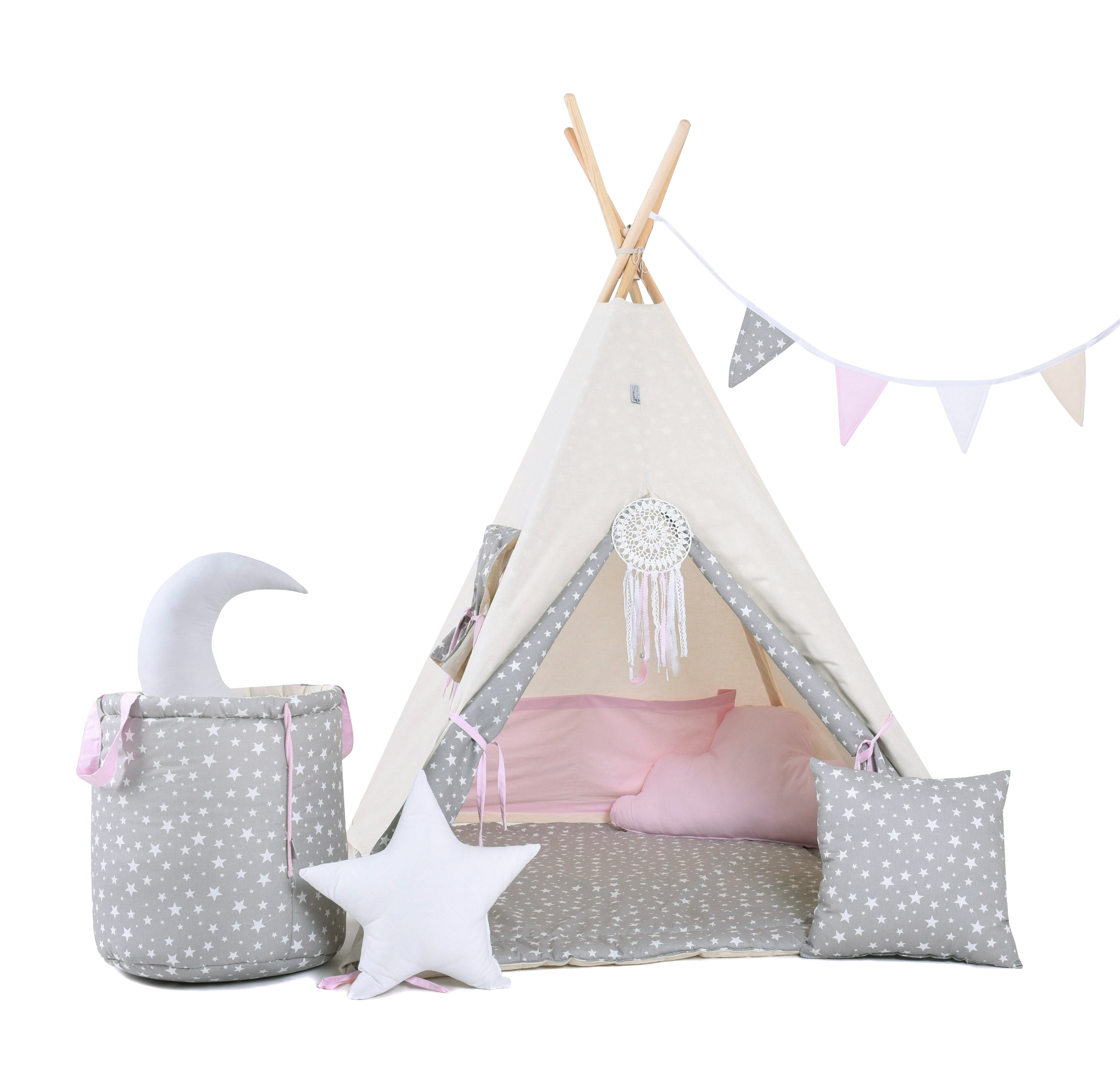 Kids Tipi Tent - Vanilla Land