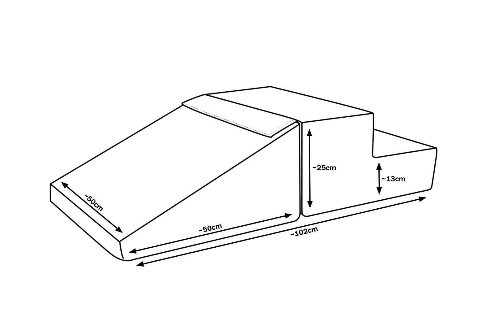 Mini Soft Play Step and Slide