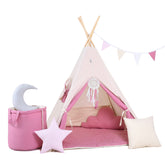 Pink Tipi Tent | Tipi Tent Pink | Tipi Tent for Kids | Kids Tipi Tent | Tipi Tent for Babies and Toddlers | Pink Tent | Tipi Tent | Tipi Tent for Girls | 