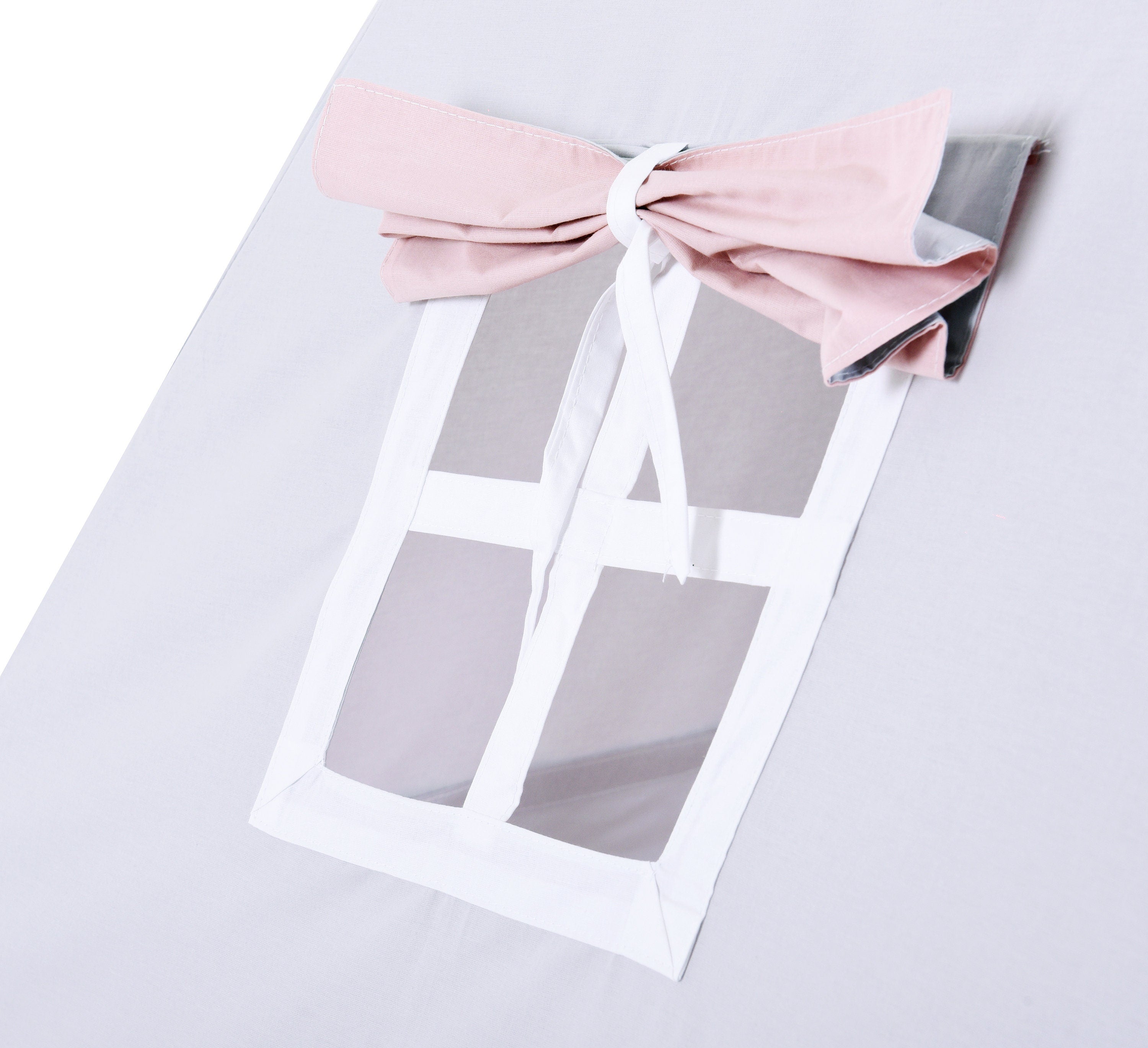 Tipi Enfant - Gris Clair &amp;amp; Rose Palace