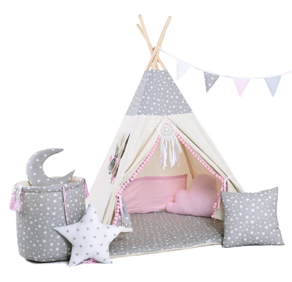 Kids Tipi Tent - Star Pearl