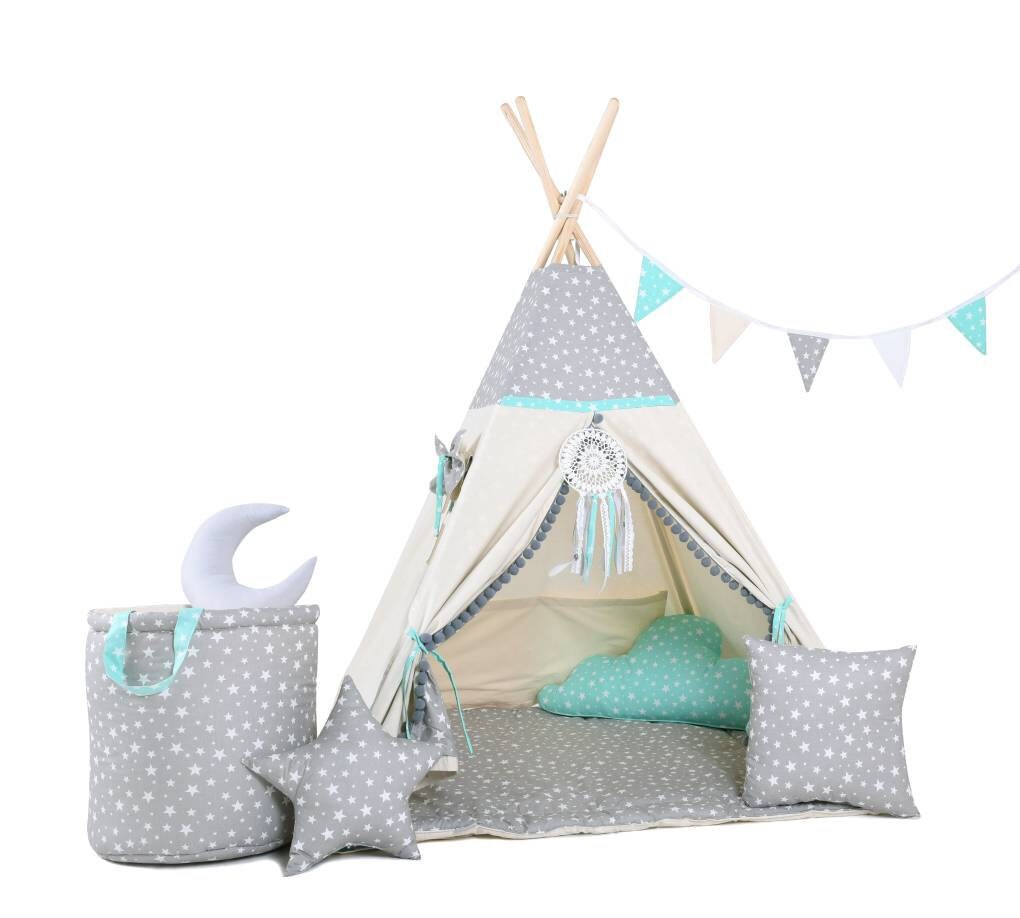 Tenda Tipi per bambini - Menta Stella Perla