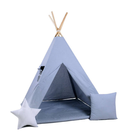 Kids Tipi Tent - Steel Castle