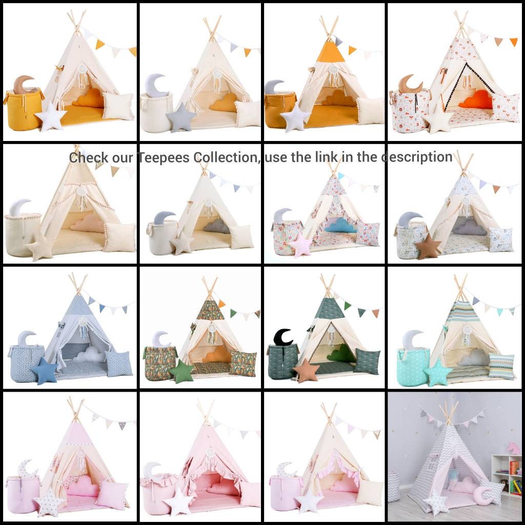 Kids Tipi Tent - Cars