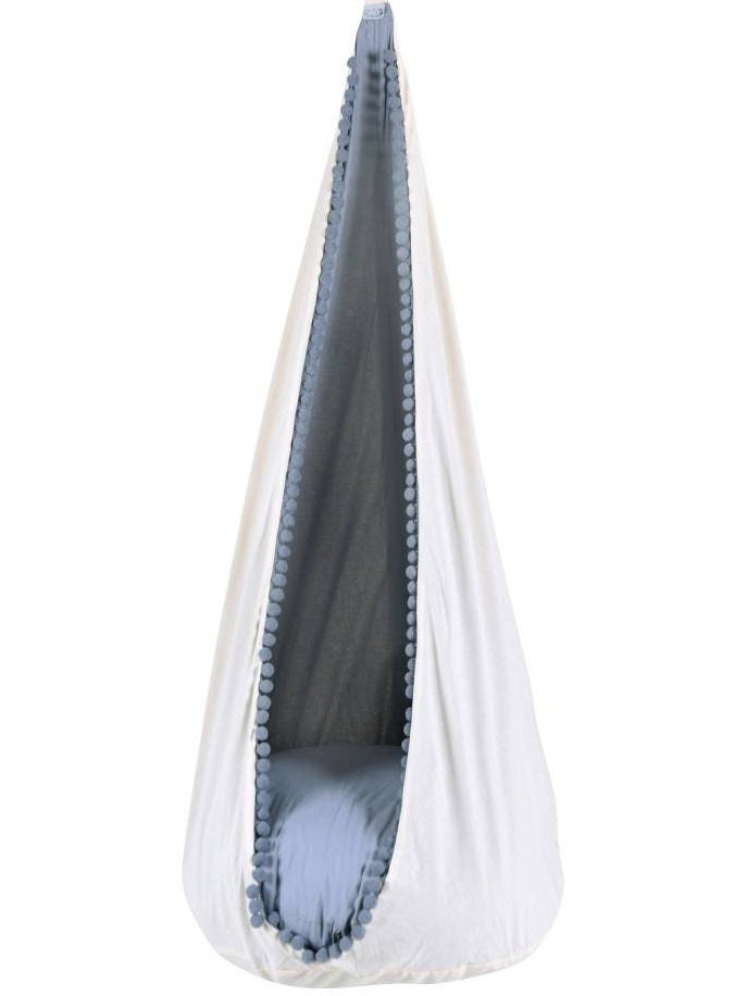 Kids Cocoon Swing - Cream &amp; Grey