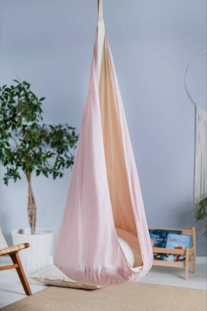 | Pink Cocoon swing | Kids Cocoon Swing | hanging cocoon swings | Chair Swing | kids hanging chair swing | Pink cocoon swing for Kids |