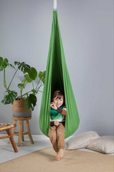 | green cocoon swing | kids cocoon swing | hanging cocoon swings | chair swing | kids hanging chair swing | green cocoon swing for kids |