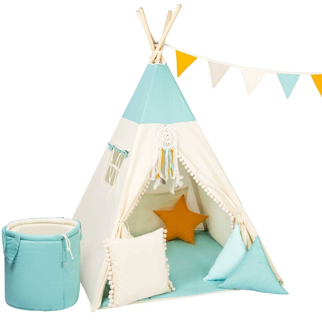 Tenda Tipi per bambini - Blu marino